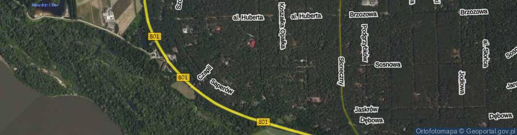 Zdjęcie satelitarne Biedronki ul.